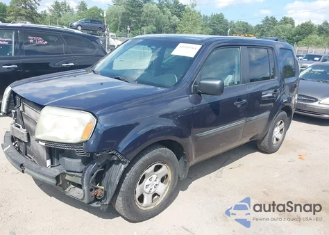2011 Honda Pilot Lx from USA, damaged, VIN 5FNYF4H27BB058416
